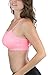 ToBeInStyle Women’s Pack of 6 Seamless Lace Over Panel Padded Bralettes (One Size Regular, Assortment)
