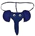 Mens Hot Sexy Underwear G-Strings T-Back Bikinis Lover Gift Men's Mankini (Blue)