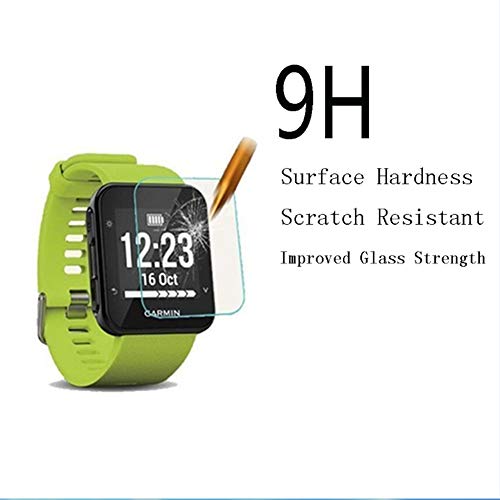 Watch Screen Protector (3 Pack) Compatible Garmin Forerunner 35 Tempered Glass Film Anti-Scratch Hig - //coolthings.us