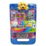Lisa Frank Kid's Desk Caddy with lip Board and Storage Desk - Puppy
