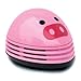 niceeshop(TM) Electric Desktop Vacuum Cleaner Mini Dust Cleaner Pink Pig Prints Design