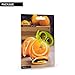 PELEG DESIGN Zesty Chameleon-Shaped 2-in-1 Citrus Zester and Peeler for Decorating Cocktails Cooking and Peeling Fruit, Green