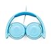 JBL JR300 Kids Folding On-Ear Headphones – Blue – JBLJR300BLUthumb 1