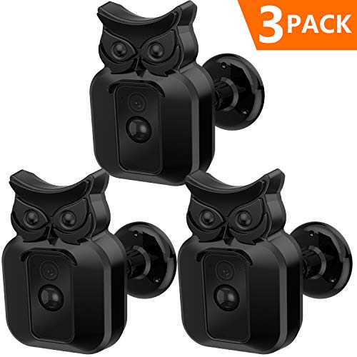Blink XT Camera Wall Mount Bracket, 360 Degree Protective Adjustable Weather-proof Indoor Outdoor Owl Mount and Cover for Blink XT Outdoor Camera Security System (3 Pack)