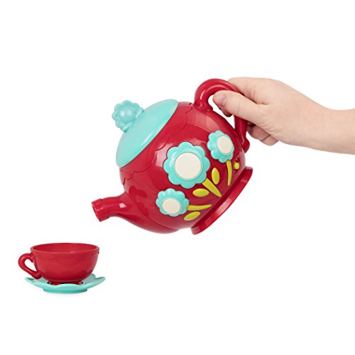 Battat Musical Tea Playset Kids Tea Party Set and Teapot with