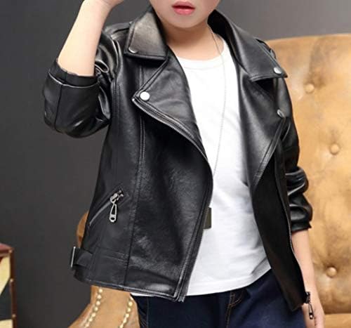 baggy leather jacket