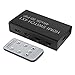 4 x 1 HDMI Switch, Emixc Hub Port Switches 4K x 2K 4 Port 4 x 1 High-Speed HDMI Switcher with PIP and IR Wireless Remote Control (Black)