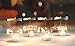 RETON 2 Pcs Metal Rotating Tea Light Candle Holder Silver DIY Spinning Tealight Holder for Home Festival Decoration+8pcs Tealight Candles (Heart&Star)