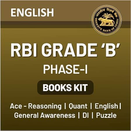 RBI Grade 'B' Phase I 2021 Books Kit