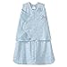 Halo 100% Cotton Sleepsack Swaddle Wearable Blanket, Turquoise Animal Friends, Small