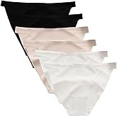 Cotton Whisper Women's Seamless Underwear Breathable Lightweight Everyday Wear S-XL