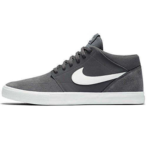 NIKE SB Solarsoft Portmore II Mid Men s Skate Shoes (11 D(M) US, Dark Gray White) NIKE SB Solarsoft Portmore II Mid Men s Skate Shoes (11 D(M) US, Dark Gray White)