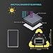 YSSAIL LED Work Lights and Road Flares Emergency Lights, Outdoor Camping Lights Solar/USB Rechargeable COB Warning Light with Power Bank and Emergency SOS Mode for Car Repairing/Camping Hiking etc.