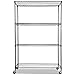 Alera Complete Wire Shelving Unit w/Caster, 48