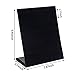 Valdler Earring Holder Velvet Fabric Display Holder Organizer Jewelry Displays 30 Pairs Black