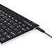 BoxWave Keyboard Compatible with Nabi Big Tab HD20 - SlimKeys Bluetooth Keyboard, Portable Thin with Chiclet-Style Keys - Jet Black