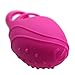 Soft Silicone Powerful Put-On Finger Sleeve Massager Small Size Magic Vibrating Massage Stick (Pink)