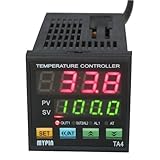 F/C PID Temperature Controller, AGPtEK Dual Display