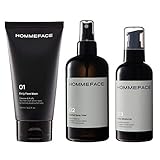 HOMMEFACE Daily Trio Skin Care Set for Men, 3-Step
