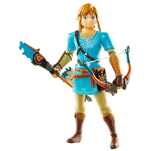 World of Nintendo Breath of the Wild Link 4-Inch Figure Action