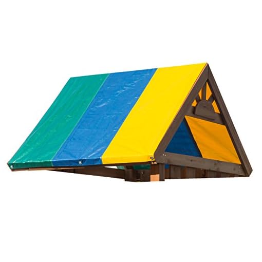 Swing-N-Slide WS 4403 52" x 90" Swing Set Replacement Tarp, Multicolor - Image 4