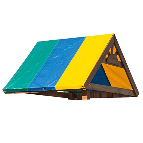 SwingNSlide WS 4403 52" x 90" Swing Set Replacement Tarp, Multicolor