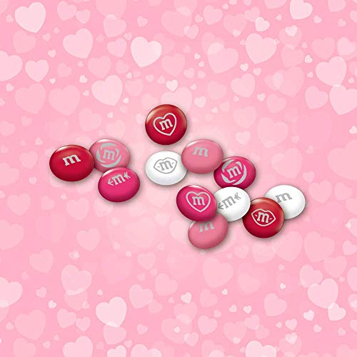 M&Ms Solid Milk Chocolate Valentines Day Candy Cupid's Mix 10 Ounces Pack of 3 Holiday M&Ms