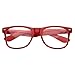 zeroUV - Nerd Raver Poser Clubbing Clear Lens UV400 Dork Horn Rimmed Glasses