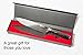 GESHER Chef Knife Professional Multipurpose Kitchen Knife, 8'' High Carbon Steel Blade Ergonomically Designed Wooden Handle Premium Gift Box santuko chef's knives