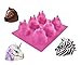 Unicorn Cupcake Mold 3D Silicon Non-stick Party cakes