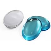 Allstarco 40x30mm (1-9/16x1-3/16") Oval Pearl Cabochons, 4 PCS | Large Craft gems, smooth domed pearl finish, glue-on embellishments for jewelry, costumes, invitations, Cosplay and DIY craft