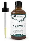 Patchouli Essential Oil - Great Beard Oil - Boosts Immune System, Reduces Inflammation, Enhances Mood - Pure, Unrefined, Non-GMO - Treats Dandruff & Itchy Scalp - With Dropper (4 oz.) by UpNature