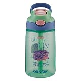 ContigoGizmo Water Bottle, 14 oz, Mint Chip with Hedgehog