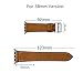 iBazal Compatible Apple Watch Band, 38mm [Business Series] Apple Watch Leather Band Cow Leather Band Replacement for Apple Watch Series 4/3/ 2/1 Sport and Edition 38mm (Black 38mm)
