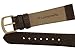 Men's Lizard Grain Watchband Brown 18mm Watch Band