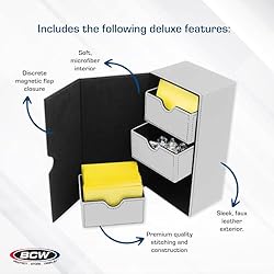BCW Deck Vault-LX 200 - White | Premium Card Deck