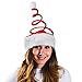 Christmas Tree Hat - Red Coil Santa Hat - Springy Christmas Hats