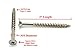 #10 x 3 Stainless Deck Screws, (100 Pack) Square Drive, Type 17 Wood Cutting Point, 18-8 (305) Stainless Steel, Hidden Fasteners, Corrosion Resistant by Bolt Dropper, Deck Screws