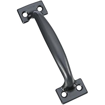 National Hardware V171 6-1/2 Inch Pulls in Black,Pack of 1