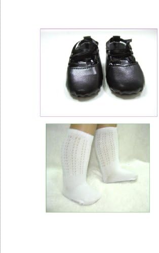 Irish Dance Shoes and Socks. Fits 18" Dolls Like American Girl®