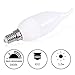 Siher E12 4 Fire Modes Led Flameless, Electric Candle Lights Replacement Bulbs, Warm White