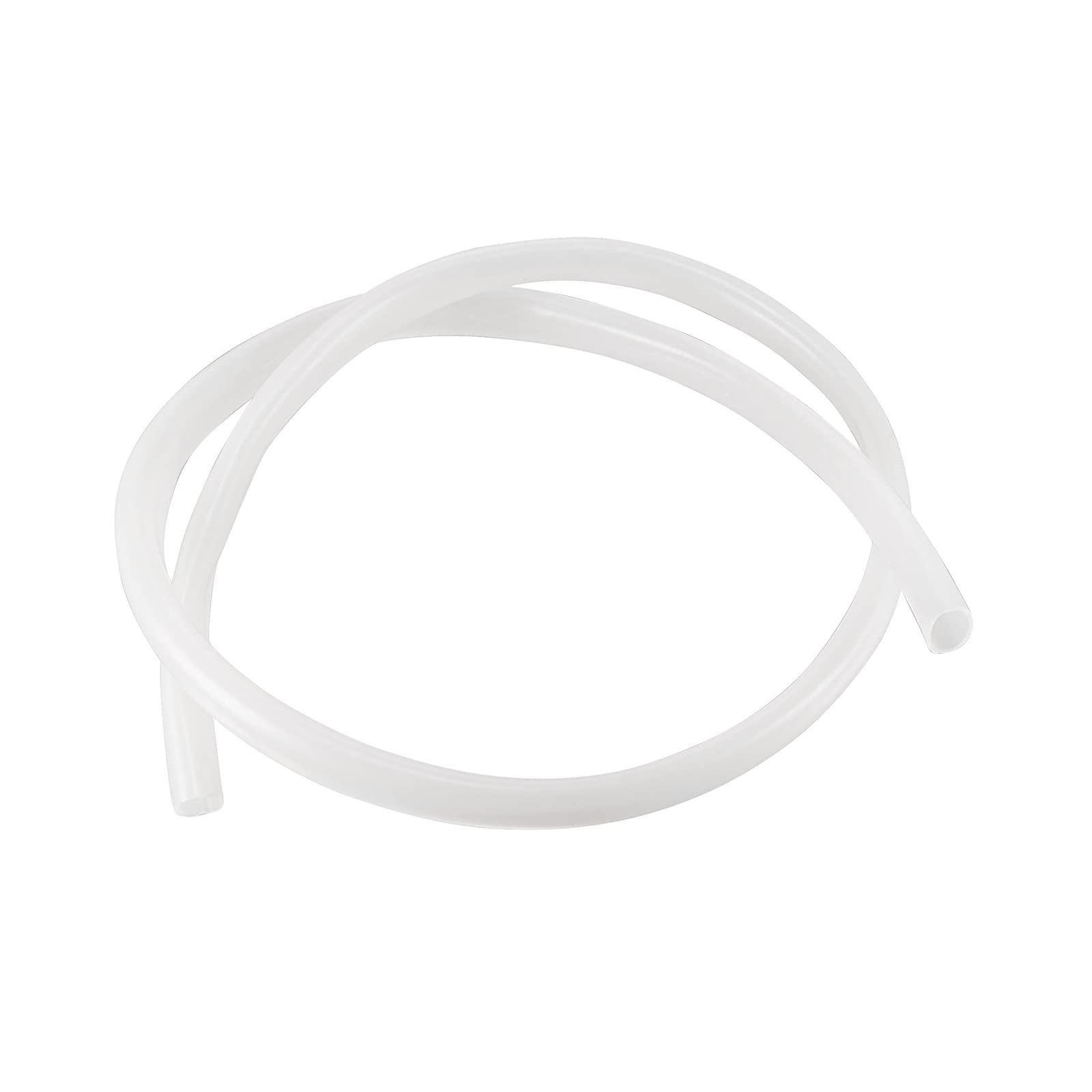 Rebower Silicone Tubing Flexible Silicone Tube, [for Pump Water Transfer, Fish Tank, Aquarium] - 12mmx14mm/1m/Translucent