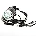 SecurityIng 4 Modes 1500Lm LED Bike Lamp Super Bright Bicycle Light Headlight Headlamp + 8.4V 4400mAh Rechargeable Battery Pack + Charger for Outdoor Hiking, Riding, Camping