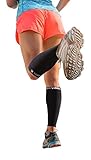 Calf Compression Sleeve - BeVisible Sports Men and Women's Leg Compression Sleeves - True Graduated Compression - Calf Guard Shin Splints Sleeves - Best for Basketball, Running, Baseball, Walking, Cycling, Training and Travel - Boosts Circulation - Aids Faster Recovery - 1 Pair - Satisfaction Guaranteed