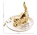PUDDING CABIN Cat Ring Holder Dish for Jewelry - Trinket Dish for Ring Earrings Bracelet Tray