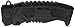 Tac-force Black Sawback Tanto Point Spring Assisted Open Tactical Pocket Knife