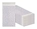 Amiff Shipping Bubble Bag, 4 x 7.5 Inches. 25 Pack Clear Bags for Packaging. Self Seal Bubble Pouches for Packing. Waterproof Polyethylene Storage Moving Bags. Packing Materials for Fragile Items
