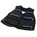 OULII Tactical Vest Adjustable for Nerf N-Strike Elite Battle Game Valentine's Day gifts for men (Black)