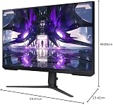 Samsung Odyssey G3 24" FHD 165Hz 1ms VA Gaming Monitor Black view 10