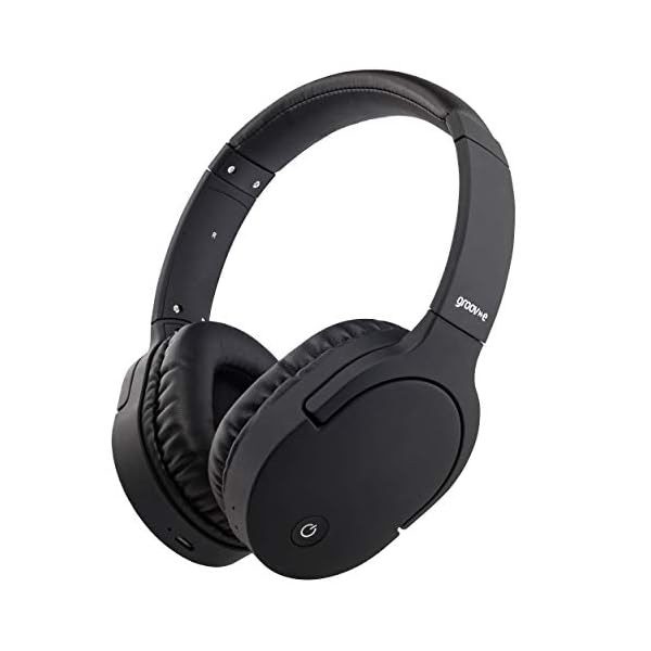 Groov-e-Zen-Wireless-Headphones-with-Active-Noise-CancellingBlack groov-e Zen Wireless Headphones with Active Noise Cancelling,Black